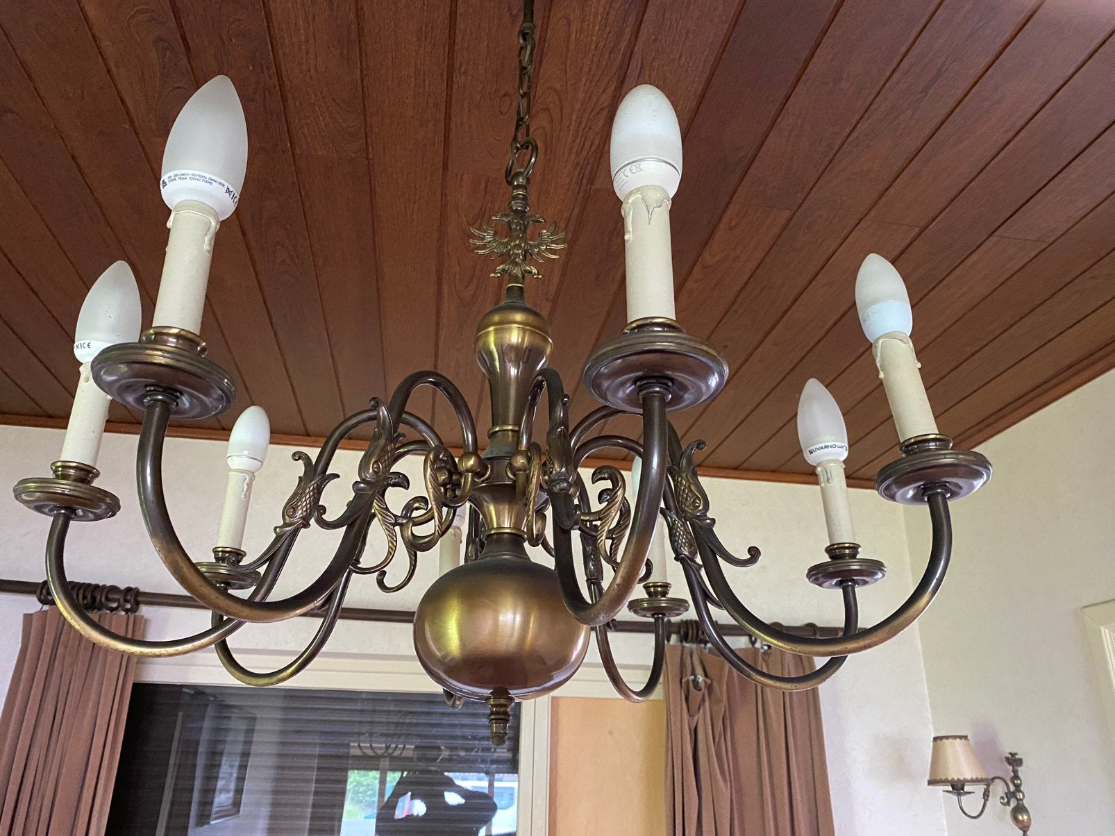 Antieke luster, Maison & Meubles, Lampes | Lustres, Enlèvement, Comme neuf