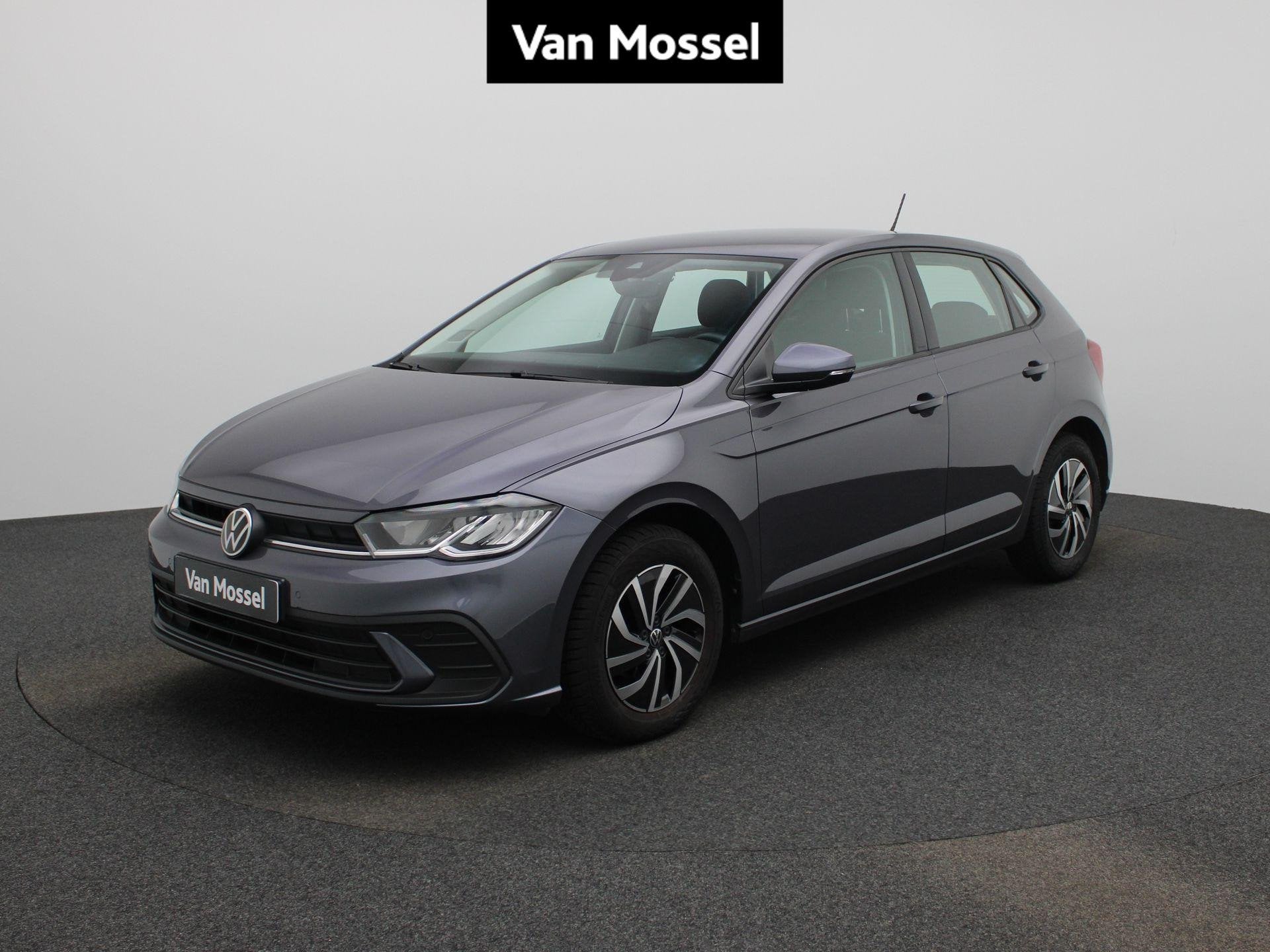 Volkswagen Polo 1.0 TSI Style DSG CAMERA | CARPLAY | CRUISE, Stof, Zwart, 95 pk, Bedrijf