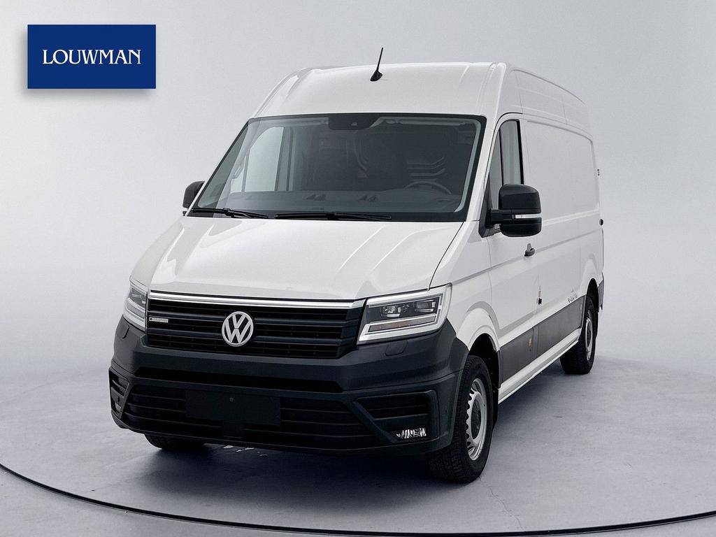 Volkswagen e-Crafter L3H3 36 kWh Led Camera Stoelverwarming, Auto's, Bestelwagens en Lichte vracht, Automaat, Wit, Parkeersensor