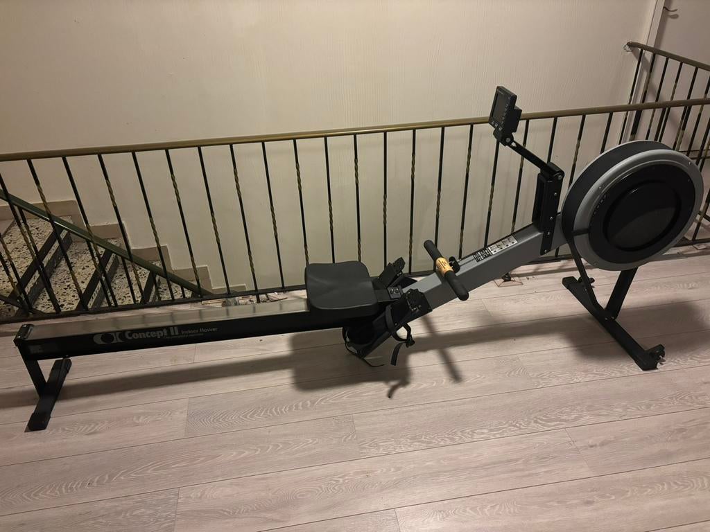 Concept 2 Model C Roeitrainer met PM5(Nieuw), Sport en Fitness, Fitnessapparatuur, Ophalen, Benen, Zo goed als nieuw, Metaal