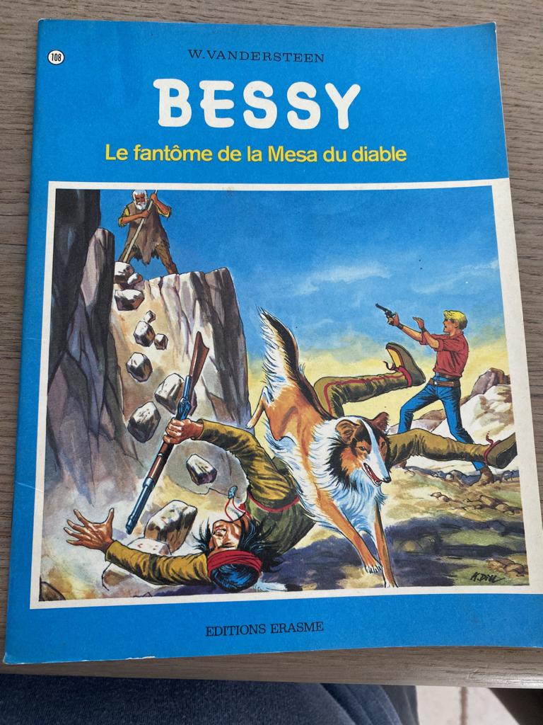 BD Bessy Le fantome de la Mesa du diable, Willy Vandersteen, Eén stripboek, Ophalen, Gelezen