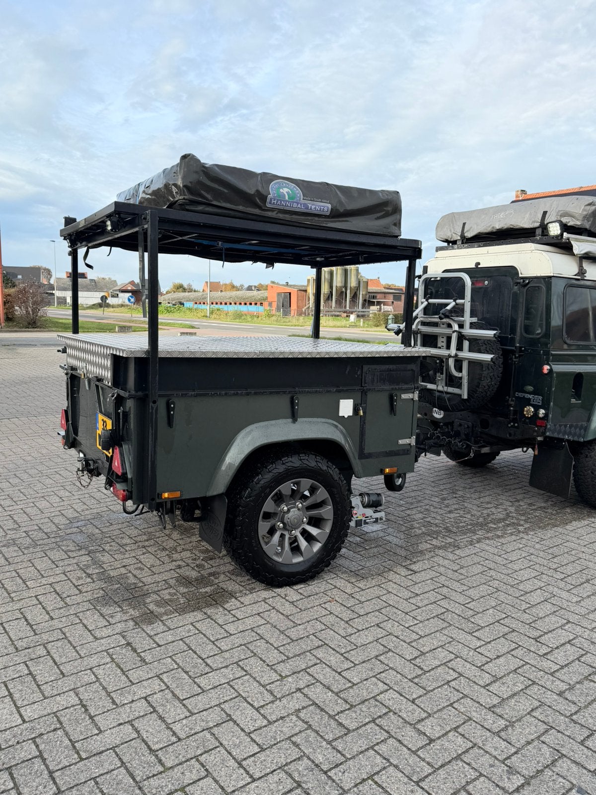 Uniek Reynolds Boughton Wide Track Off Road Tent Trailer, Ophalen of Verzenden, Zo goed als nieuw, Tot en met 2