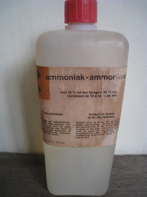 80% vol : Ammoniak, 1L, oplosmiddel, schoonmaakmiddel, Huis en Inrichting, Schoonmaakartikelen, Ophalen, Schoonmaakmiddel