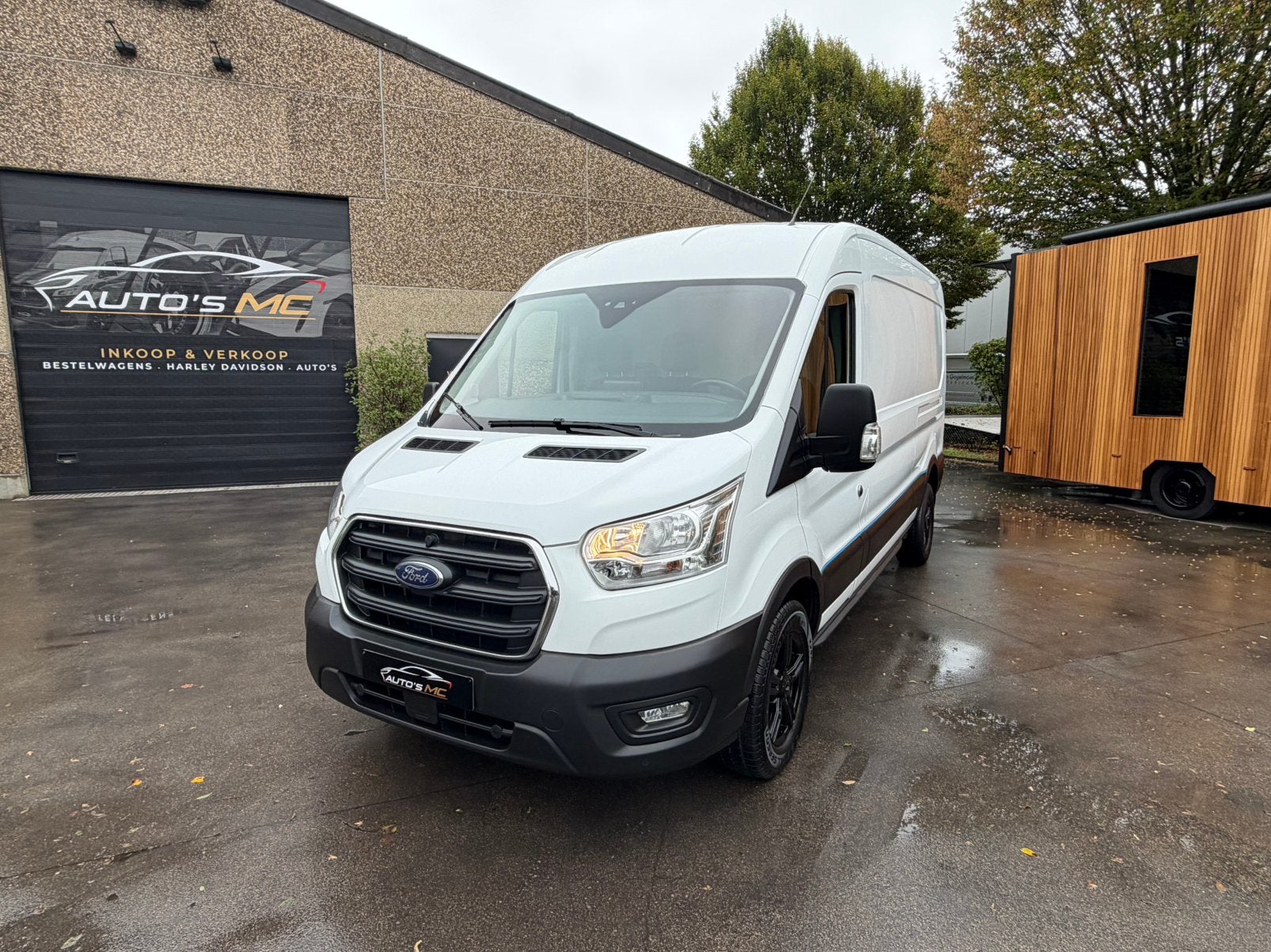 Ford Transit H2L2 Btw auto, Auto's, Voorwielaandrijving, 1995 cc, 4 cilinders, Wit