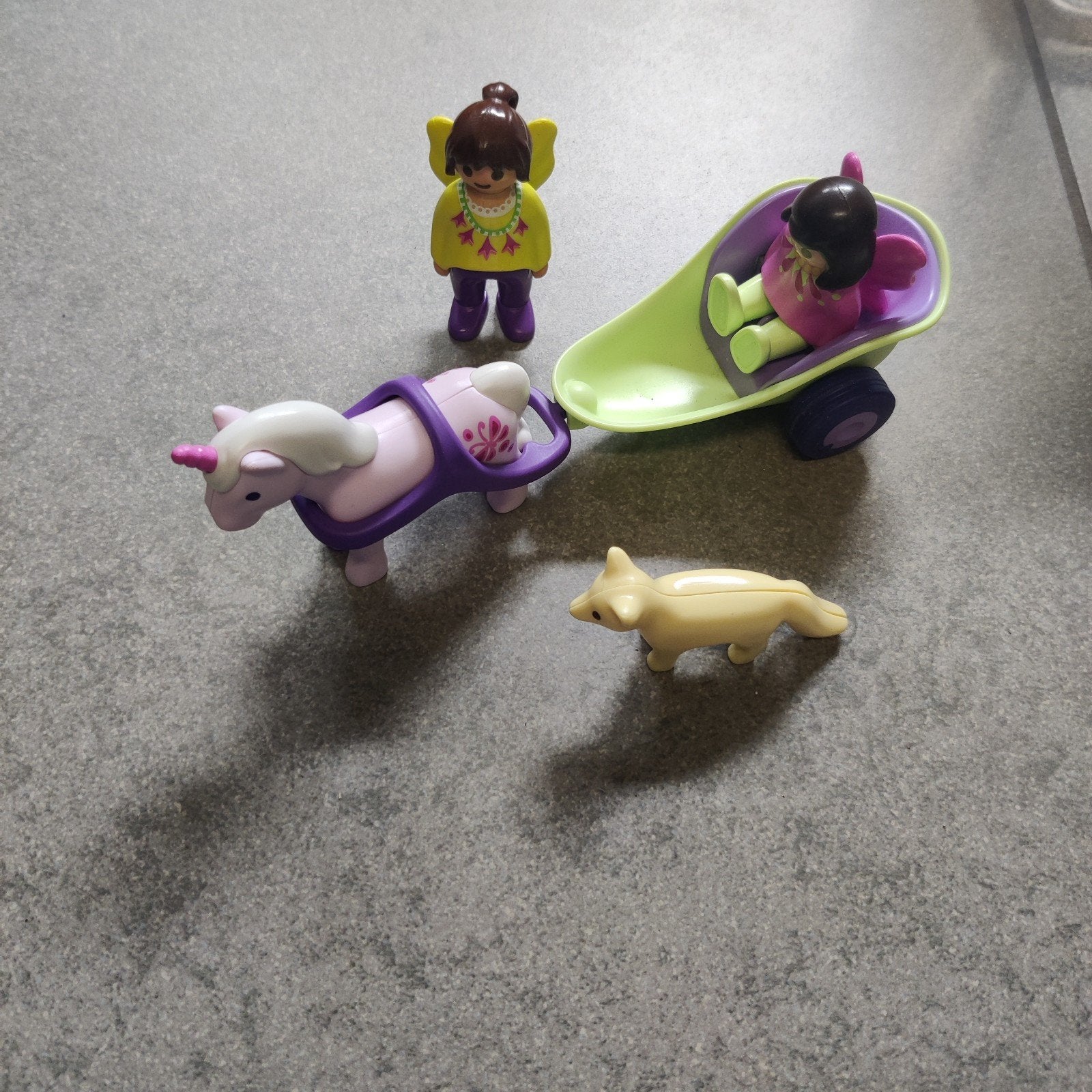 Playmobil 123 elfjes, Ophalen