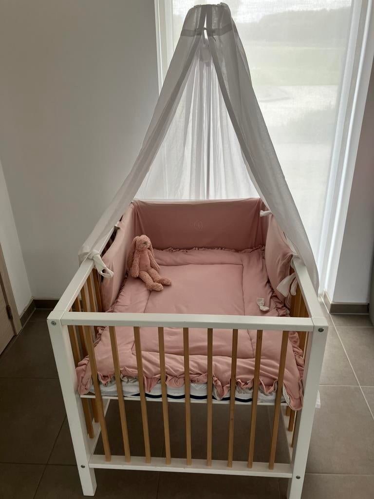 Babypark/ babybox volledige set twv 847€, Kinderen en Baby's, Ophalen, Zo goed als nieuw, Rechthoekig, In hoogte verstelbaar