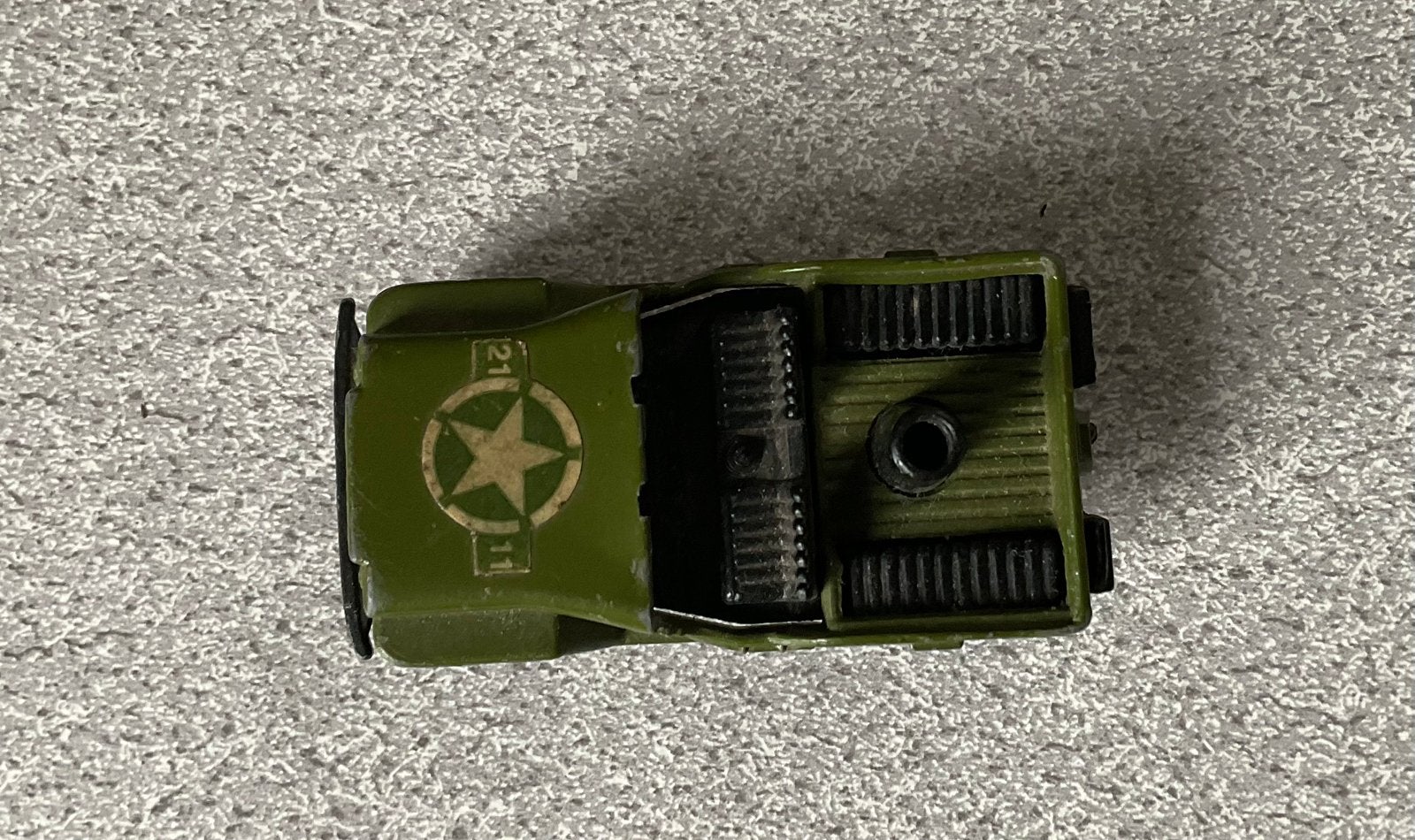 Jeep Matchbox, Enlèvement, Utilisé
