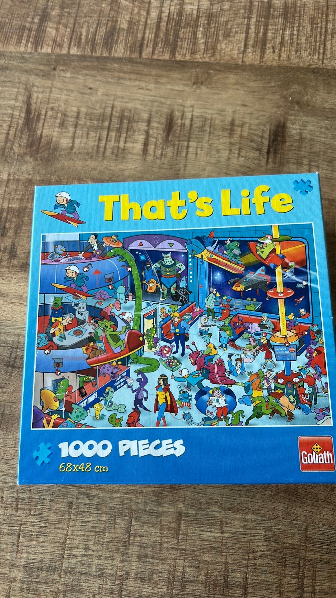 Legpuzzel 1000 stuks Thats Life, Hobby & Loisirs créatifs, Sport cérébral & Puzzles, Enlèvement, Comme neuf, Puzzle