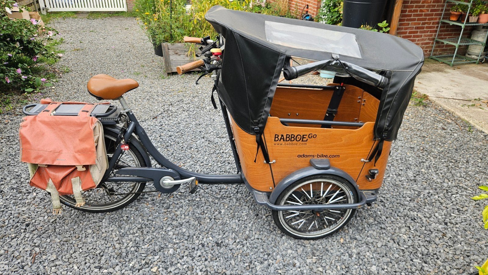 Babboe elektrische bakfiets, Enlèvement