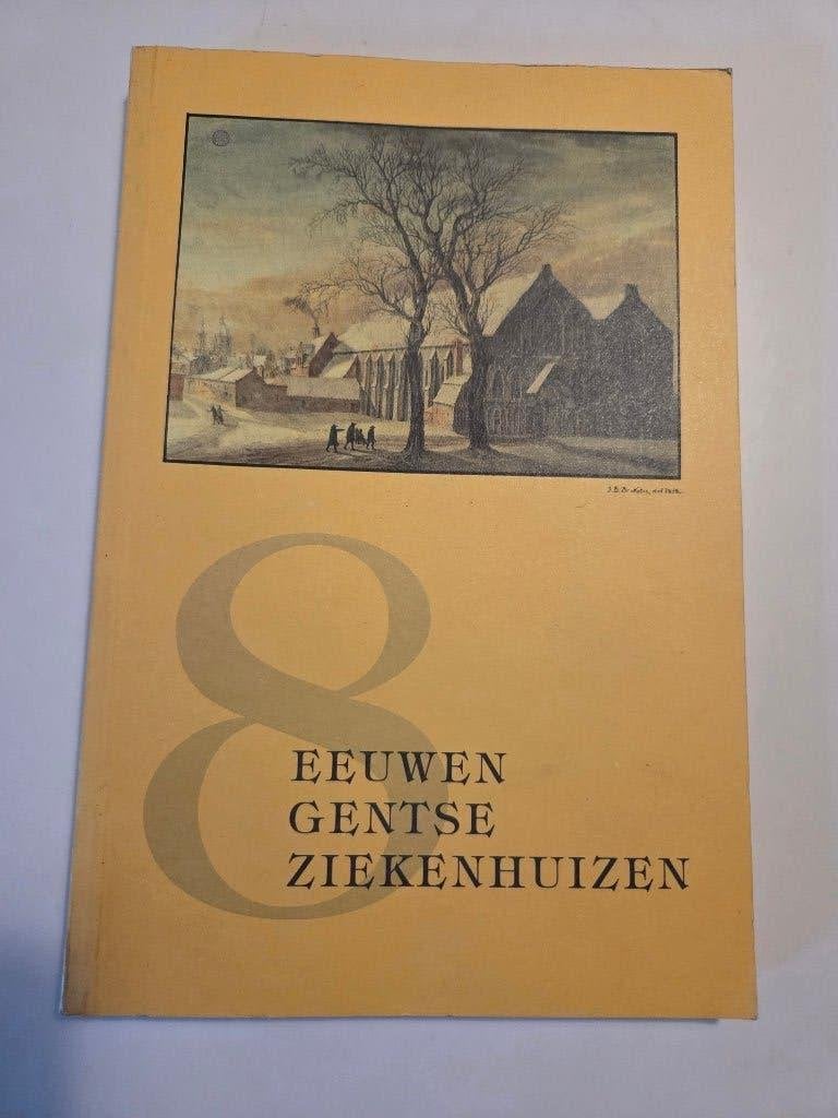 Boek: '8 eeuwen Gentse ziekenhuizen', Boeken, Geschiedenis | Stad en Regio, Diverse auteurs, Ophalen of Verzenden, 20e eeuw of later