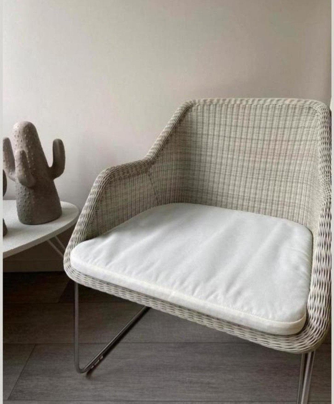4 chaises longues Manutti Mood 1S (comme neuves), Chaise, Osier, Comme neuf, Sets de jardin