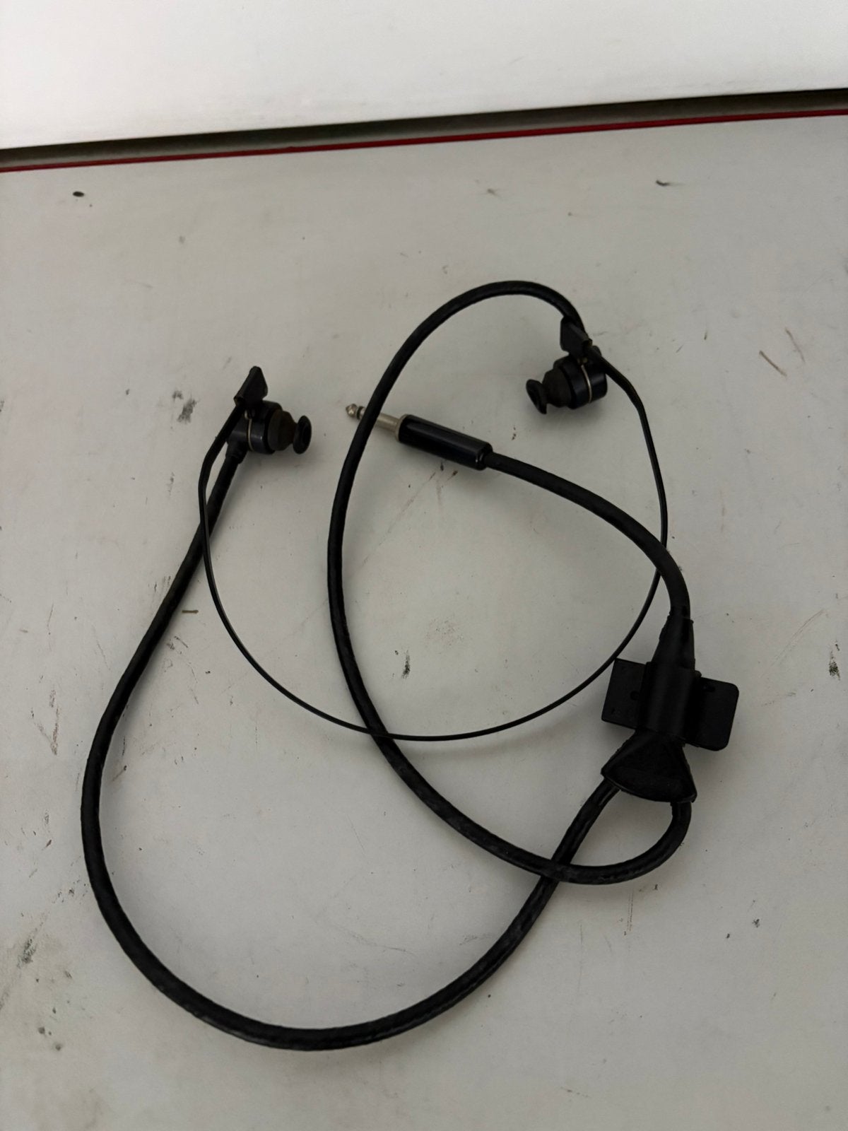 US WW2 Signal Corps HS-30-U militaire headset/oordopjes, Verzamelen, Ophalen of Verzenden, Landmacht, Overige typen