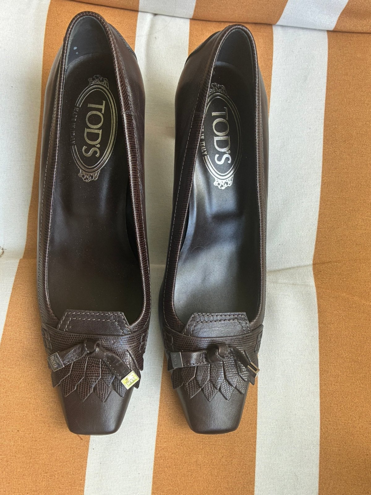 Tod’s 38,5, Vêtements | Femmes, Chaussures, Envoi, Comme neuf, Brun