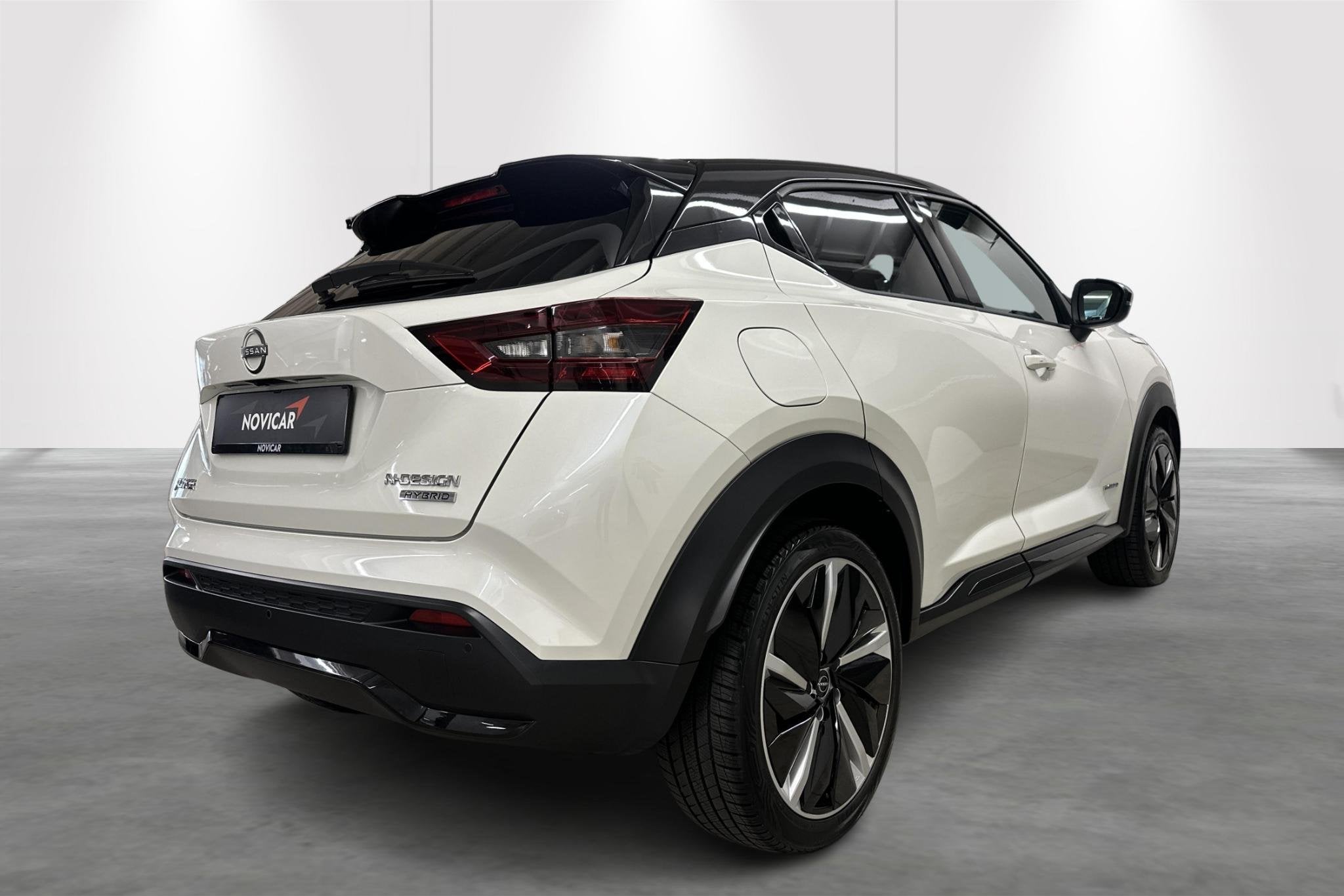 Nissan Juke 1.6 Hybrid 145 N-Design, Stof, Gebruikt, 750 kg, 4 cilinders