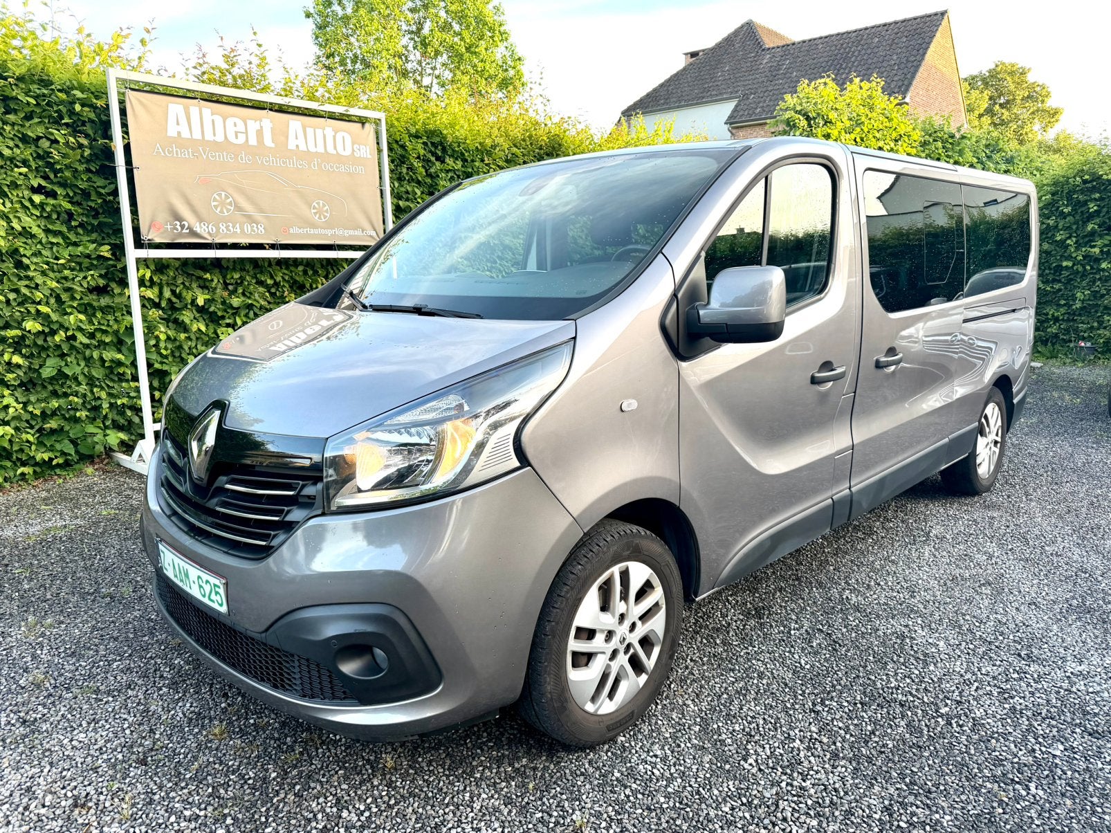 RENAULT TRAFIC 1.6 DIESEL 92.KW. 8.Places. GPS CAMÉRA EU.6B, Voorwielaandrijving, Monovolume, Euro 6, 4 cilinders