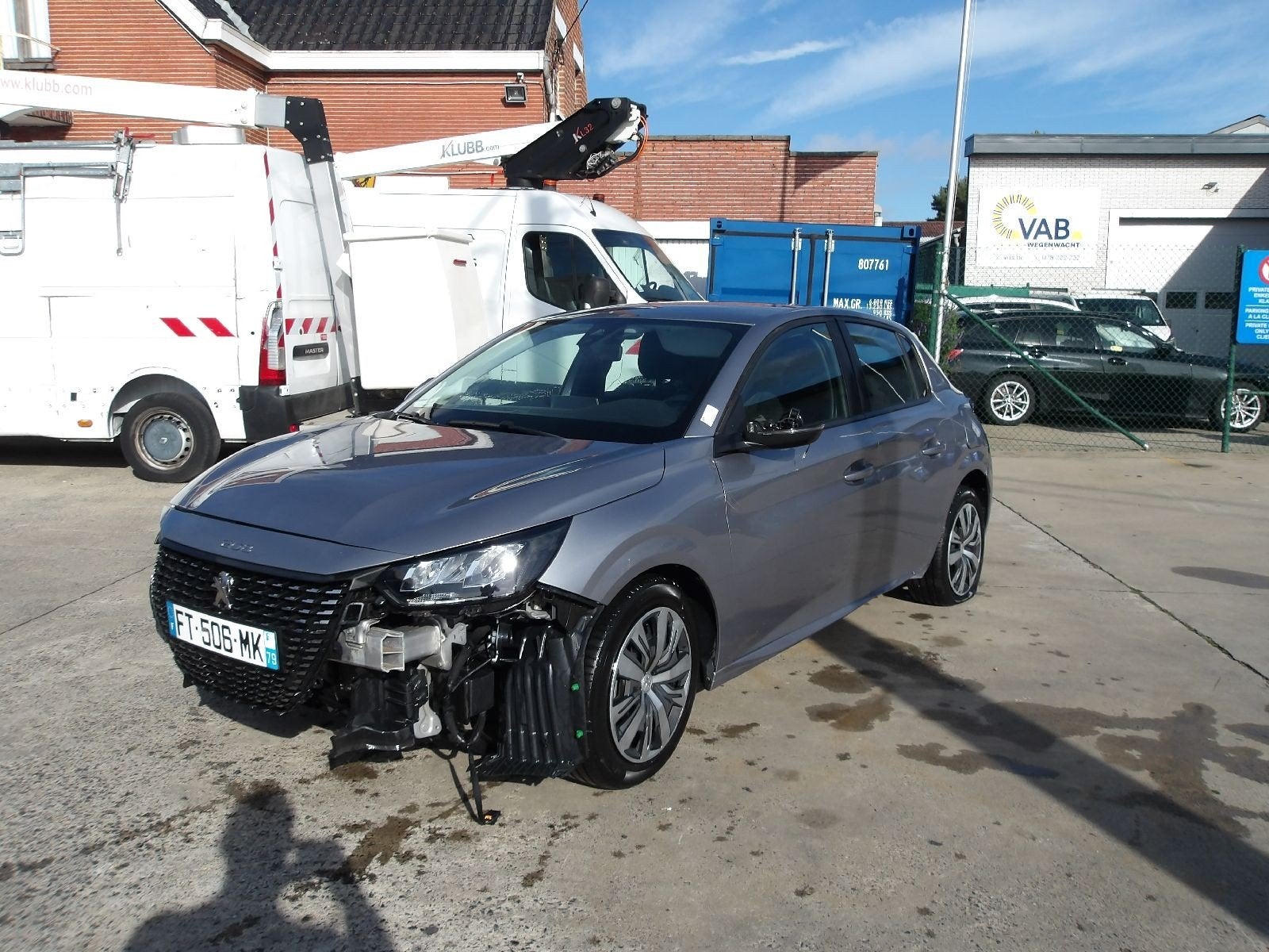 PEUGEOT 208  BENZINE 10/20, Auto's, Bedrijf, Handgeschakeld, Zilver of Grijs, Stadsauto