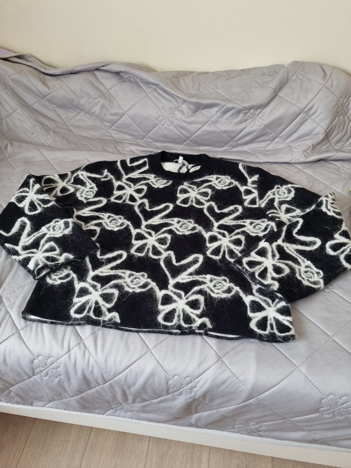 & Other Stories trui – maat L – zwart/wit – superzac, Kleding | Dames, Wit, & Other Stories trui, Maat 42/44 (L), Nieuw