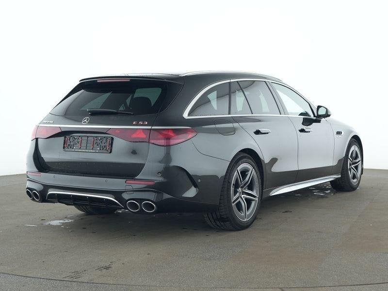 Mercedes-Benz E-KLASSE 53 AMG HYBRID 4MATIC+ Break | Panoram, Auto's, Automaat, Stof, Zwart, Zwart