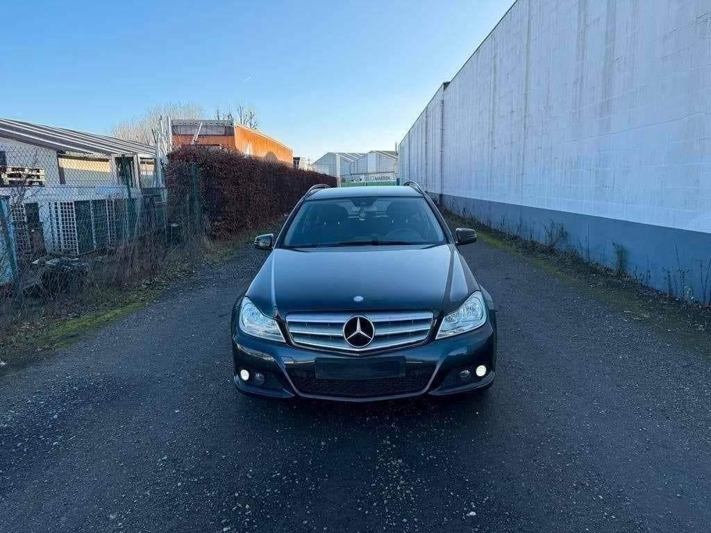 MERCEDES C180 CDI / BLEU / EURO 5 / HANDELAAR / EXPORT, Auto's, Mercedes-Benz, Euro 5, Zwart, 4 cilinders, Bedrijf