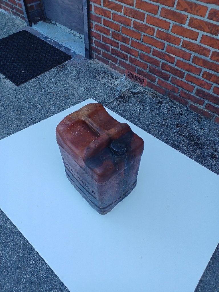 Karakteristieke Oude Kunststof Jerrycan, Auto-onderdelen, Brandstofsystemen, Ophalen