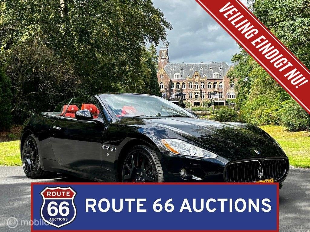 Maserati GranCabrio | 2010 | Route 66 Auctions, Achat, Entreprise, Boîte manuelle, Autre carrosserie