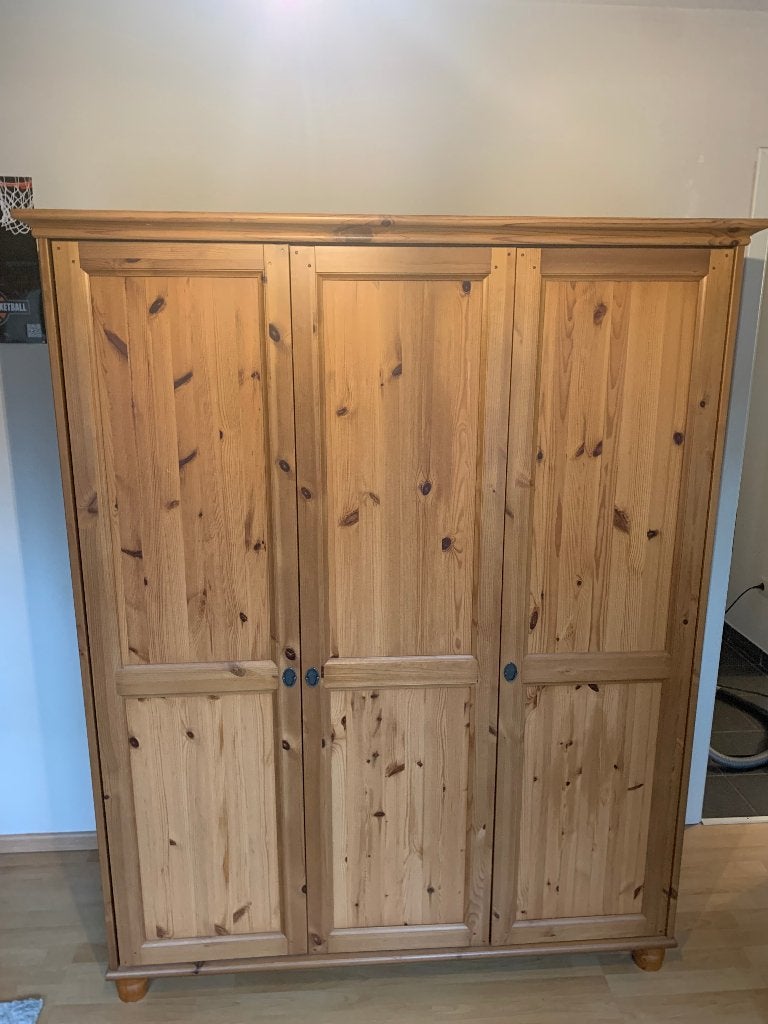 Stevige IKEA kast en commode, Ophalen, Gebruikt, Houten look, Met lade(s)