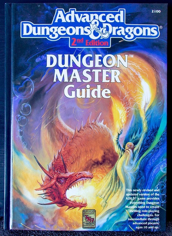 Advanced AD&D 2ndEd-Dungeon Master Guide TSR 1989, Hobby & Loisirs créatifs, Enlèvement ou Envoi, Comme neuf, Autres types, Livre ou Catalogue