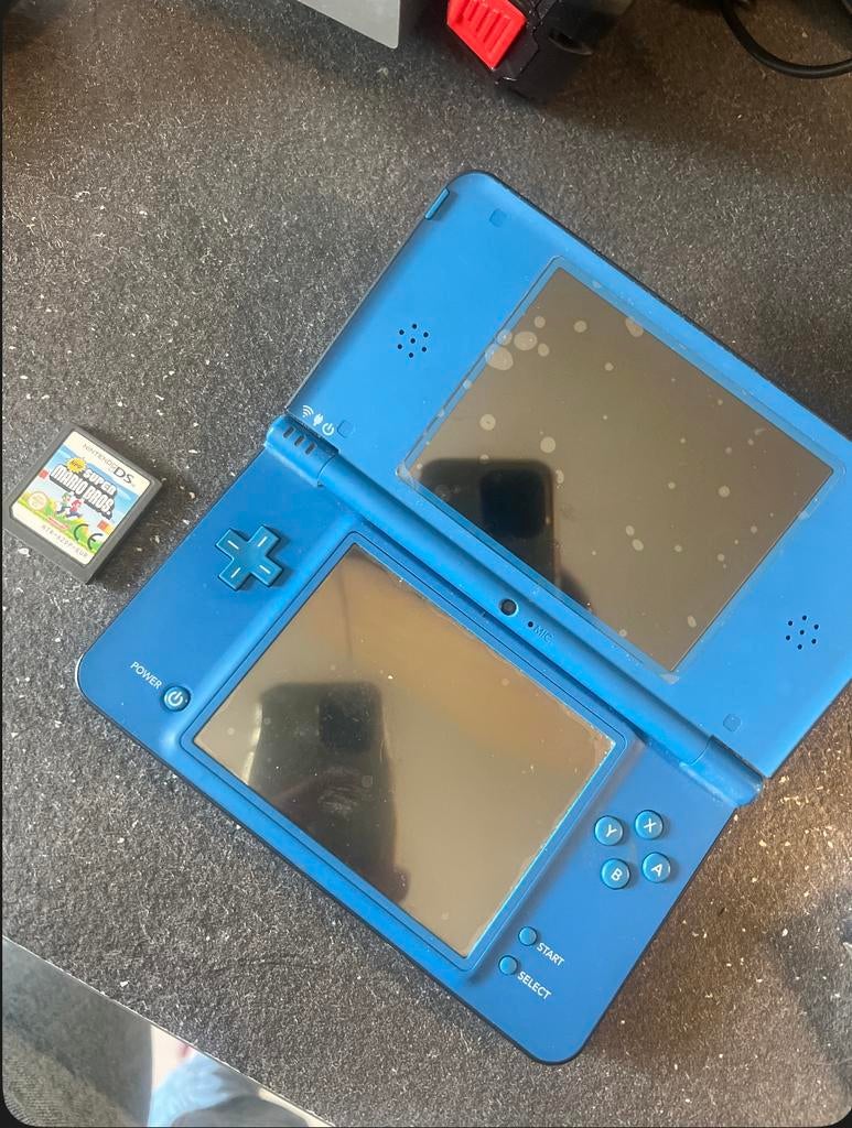 Nintendo DS xl - blauw, Ophalen, Gebruikt, Blauw