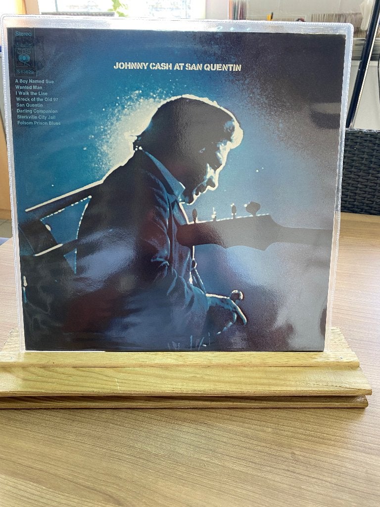 Lp Johnny cash, Cd's en Dvd's, Ophalen, LP, Gebruikt, Fotohoes