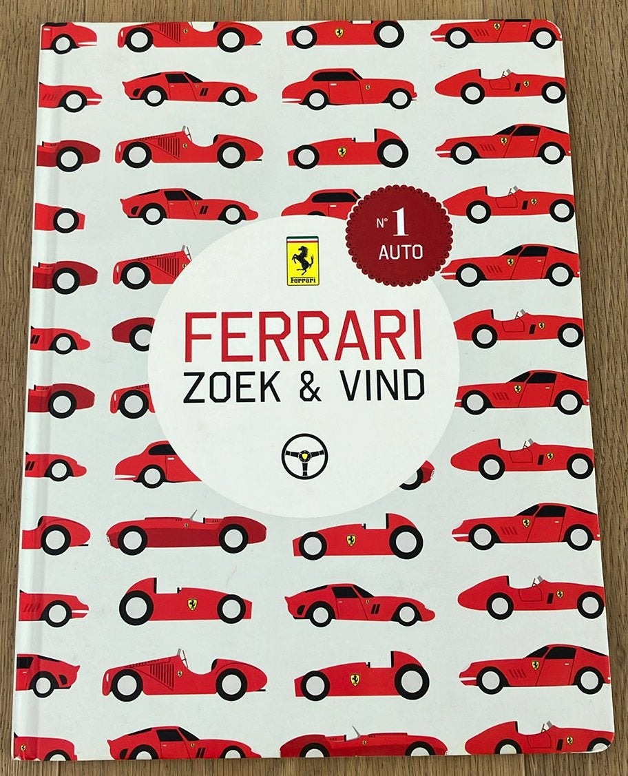 Ferrari zoek & vind, Boeken, Ophalen, Zo goed als nieuw, Prentenboek
