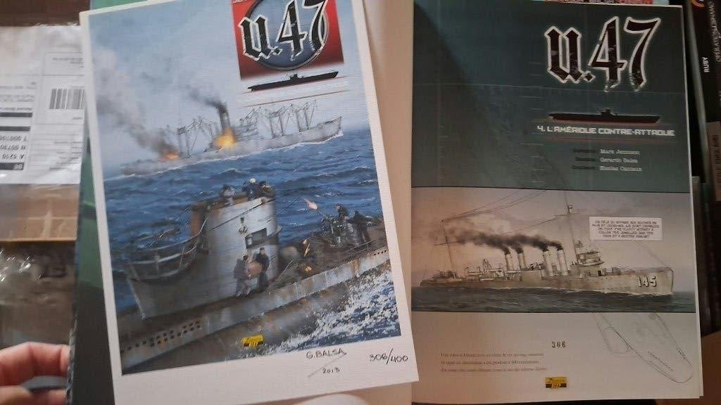 U.47, Livres, Une BD, Enlèvement ou Envoi, Comme neuf