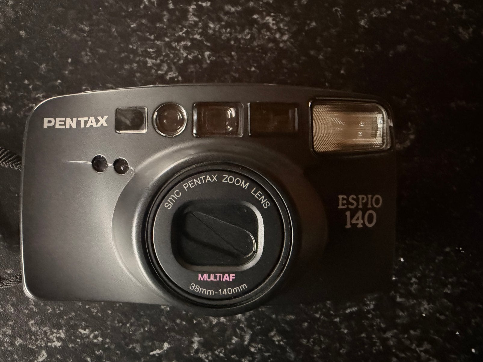 Pentax Espio 140 analoge camera, Audio, Tv en Foto, Fotocamera's Analoog, Ophalen of Verzenden, Zo goed als nieuw, Compact, Pentax