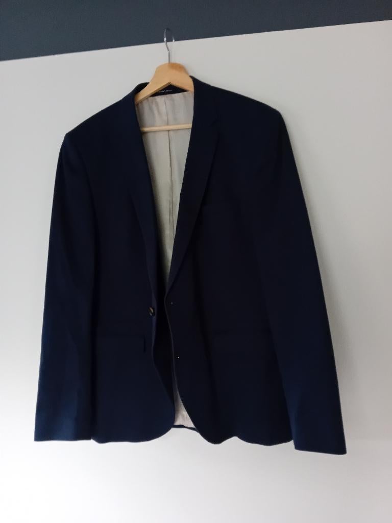 herenjas, Ophalen, Maat 52/54 (L), Blauw, Selected homme