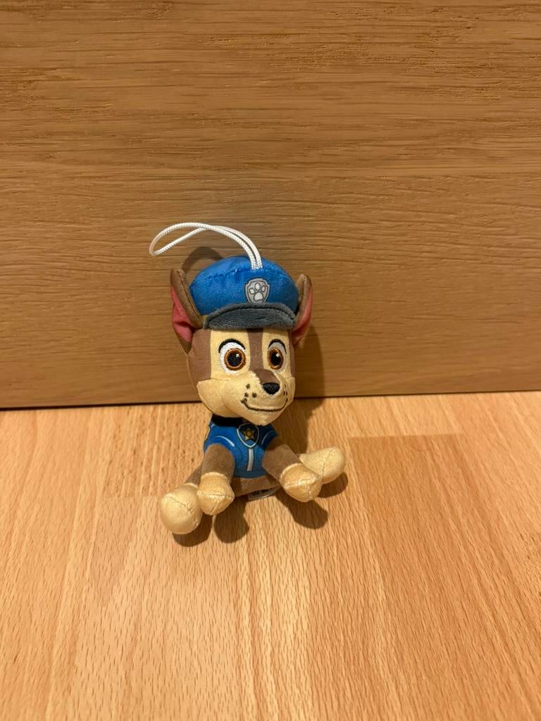 Paw Patrol Chase knuffel, Blauw, Nieuw, Klein (minder dan 20 cm), Paw Patrol