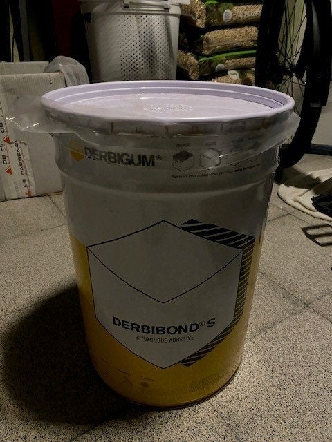 1 nieuwe pot Derbibond koudlijm, 25 kg, Ophalen, Nieuw, Overige typen
