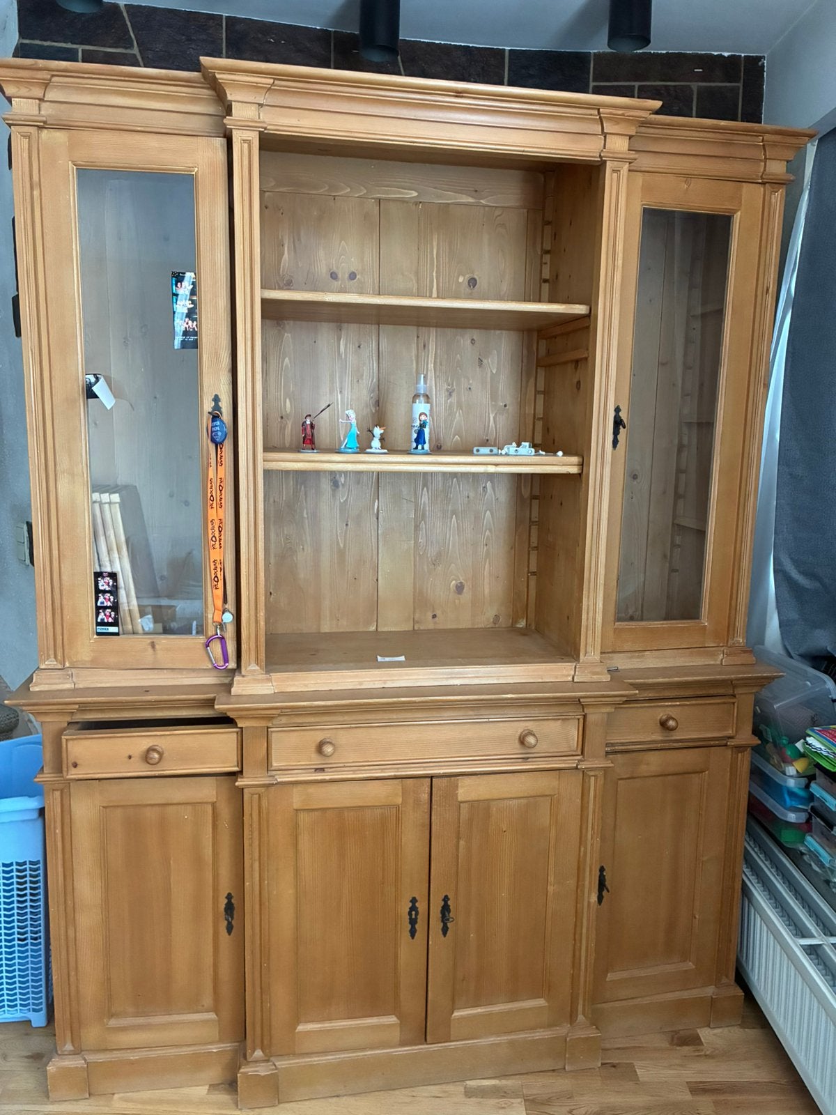 Buffet bois massif, Maison & Meubles, Avec tiroir(s), 25 à 50 cm, 150 à 200 cm, Comme neuf