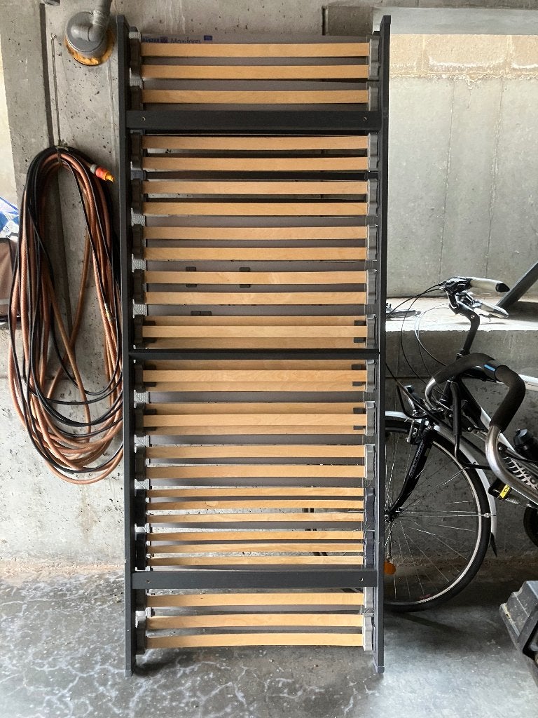 Lattenbodem, Ophalen, Gebruikt, Tweepersoons, Matras