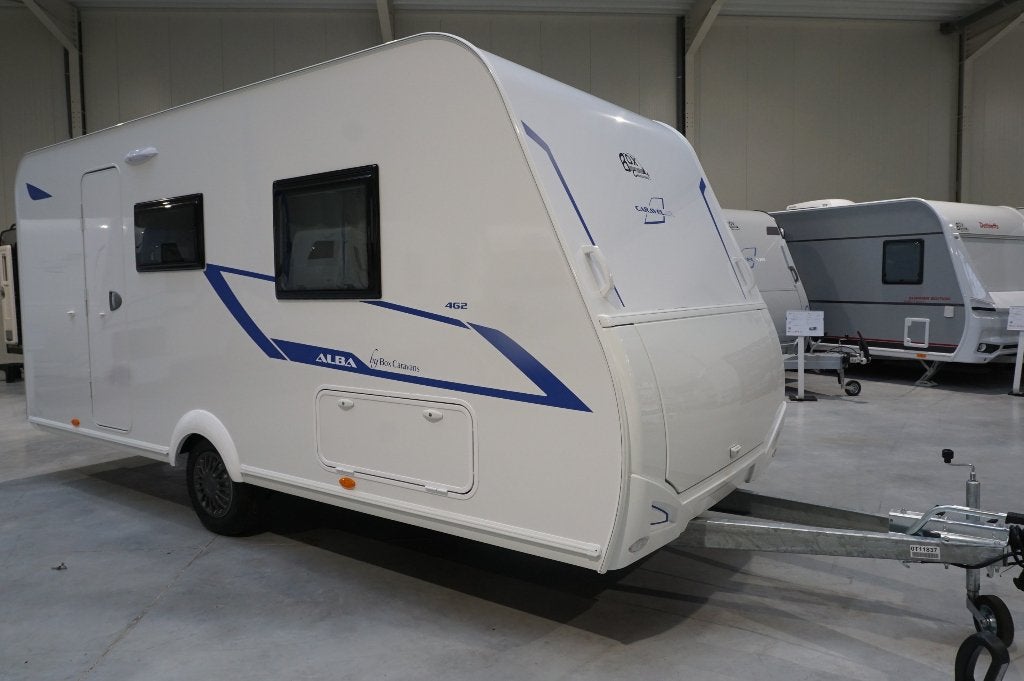 Nieuwe 4pers.Caravelair met 2x1p bed, zithoek, MTM 1300kg, Caravans en Kamperen, Bedrijf, Douche, Caravelair, Tot en met 4