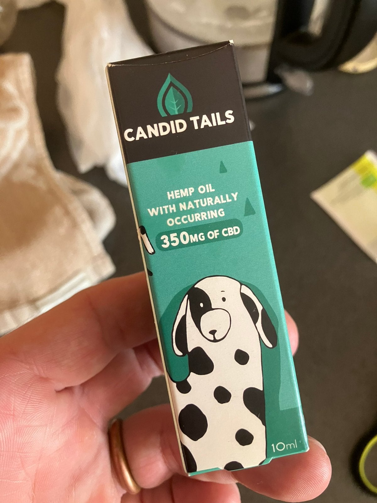 Cbd zalmolie en camille candid tails for small dogs, Ophalen