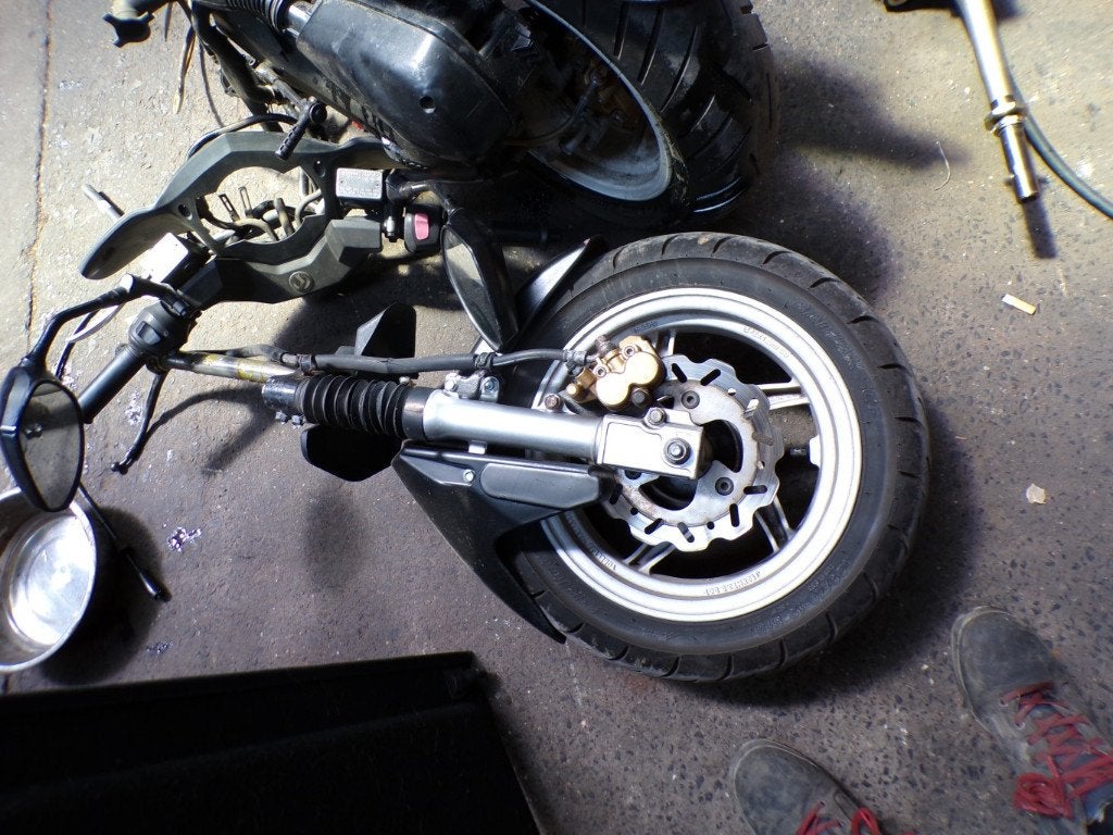 Fourche Sym Jet Sport LP/15550, Fietsen en Brommers, Brommeronderdelen | Scooters, Ophalen, Gebruikt, SYM