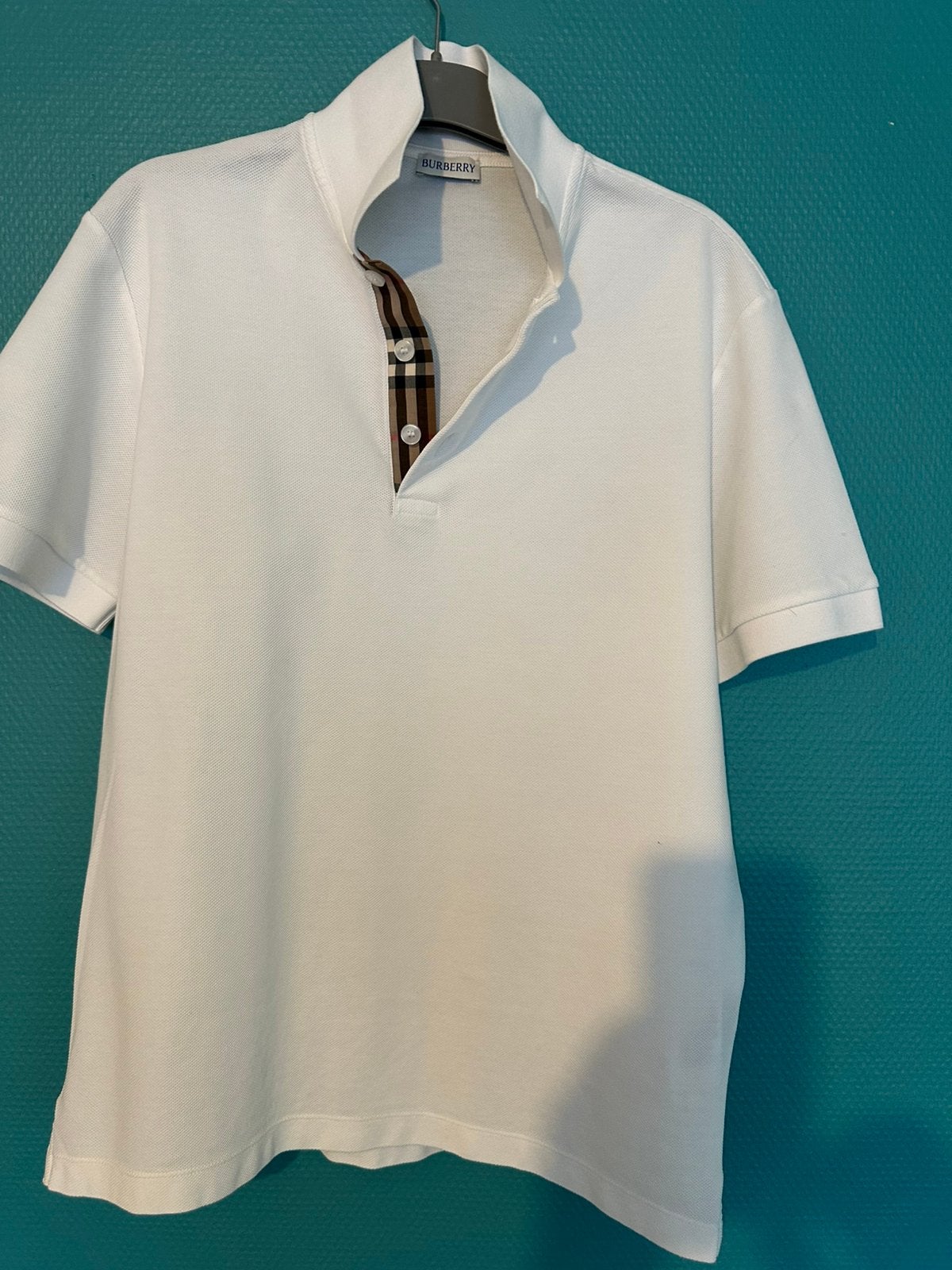 Polo burberry M, Ophalen, Zo goed als nieuw