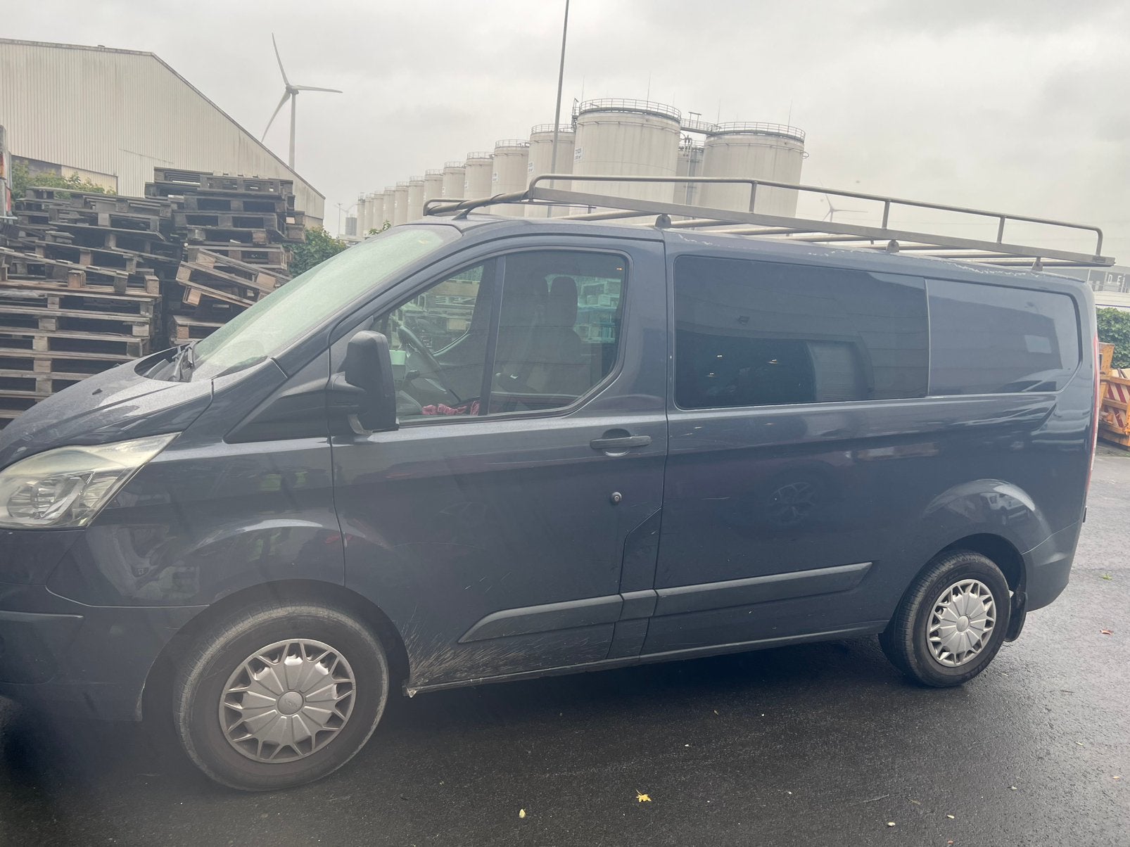 Ford transit custom voor export dubbelcabine, Auto's, Particulier, Te koop, Ford