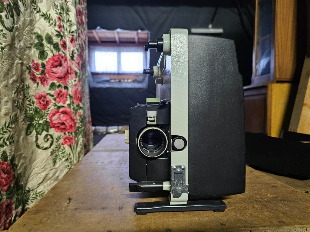 Elmo filmprojector SP-F, Ophalen, 1960 tot 1980, Projector