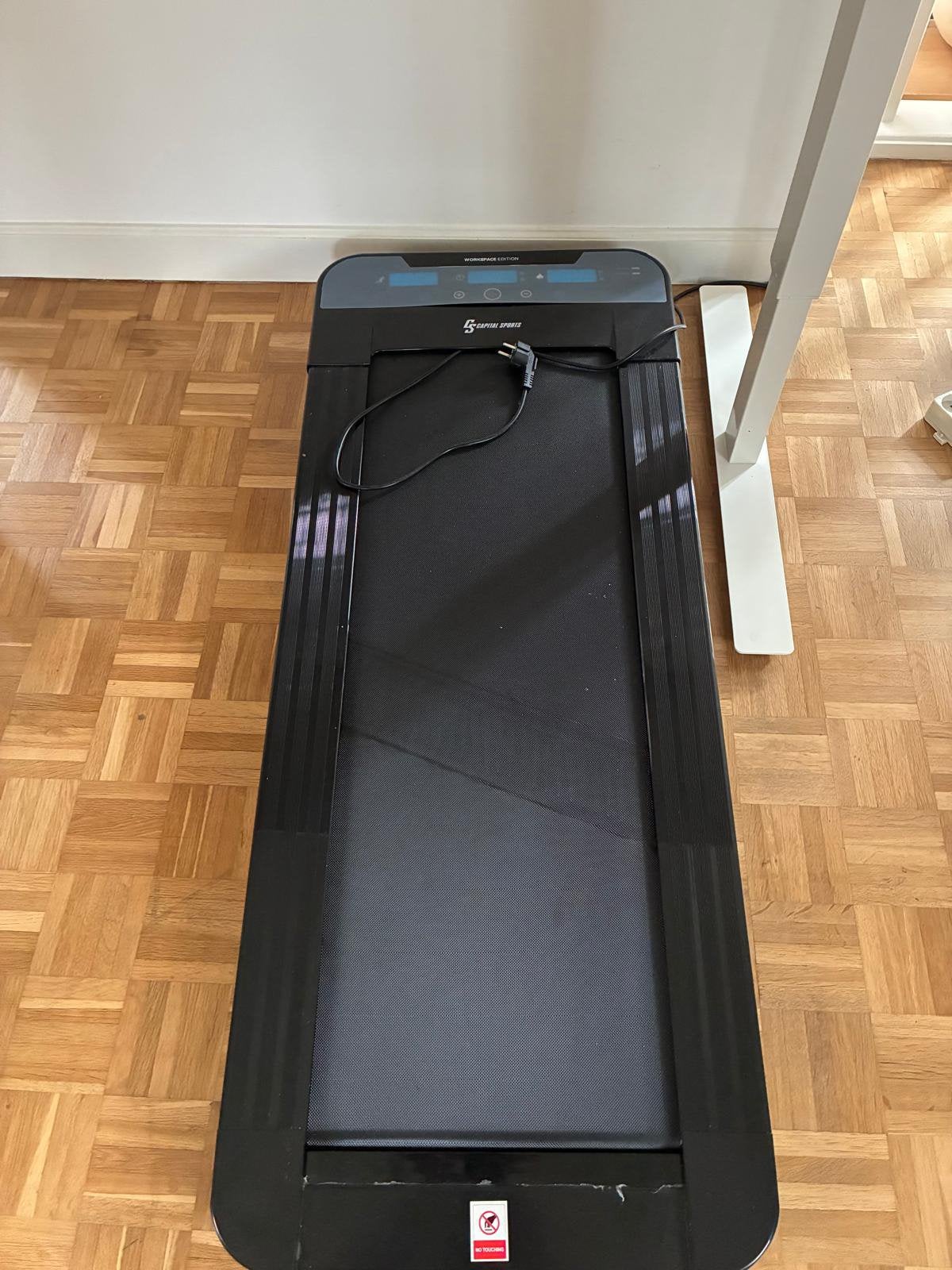 Tapis de marche ultra-plat Capital Sport- Télétravail, Enlèvement, Comme neuf, Tapis roulant