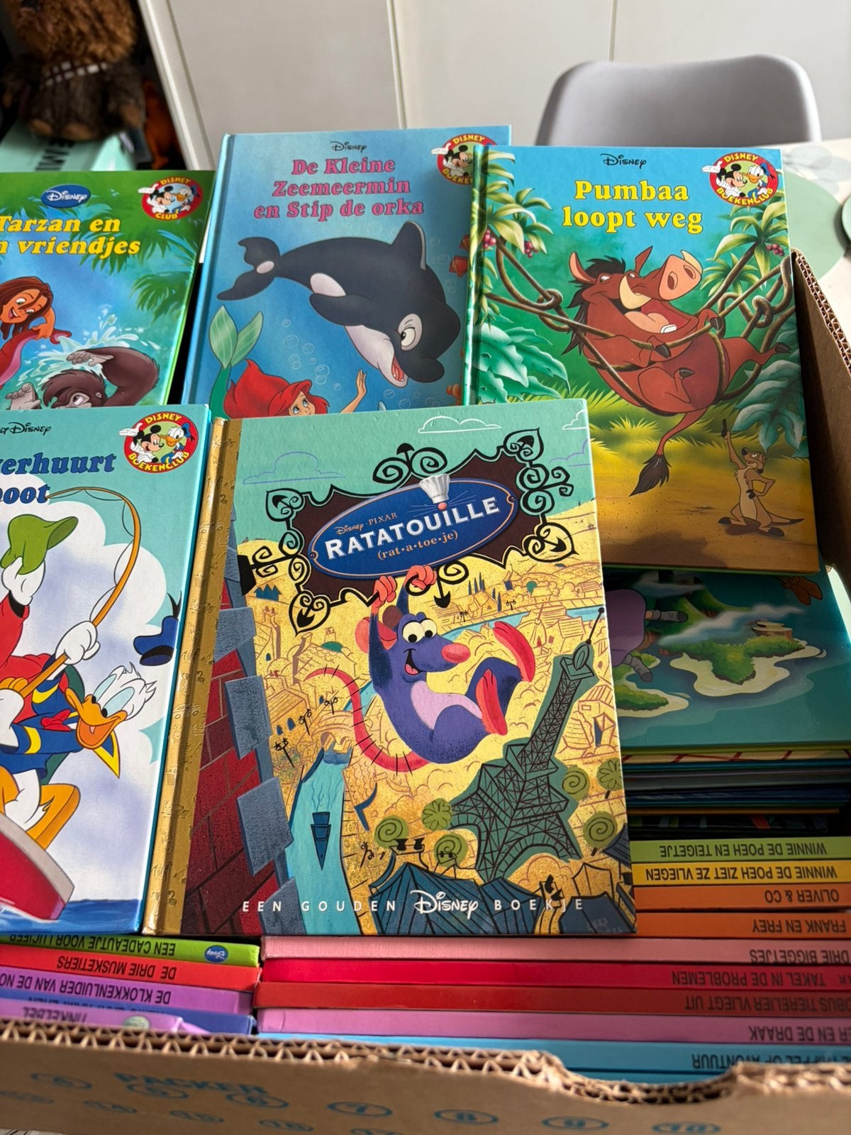 55 Disney Boekjes, Ophalen, Zo goed als nieuw