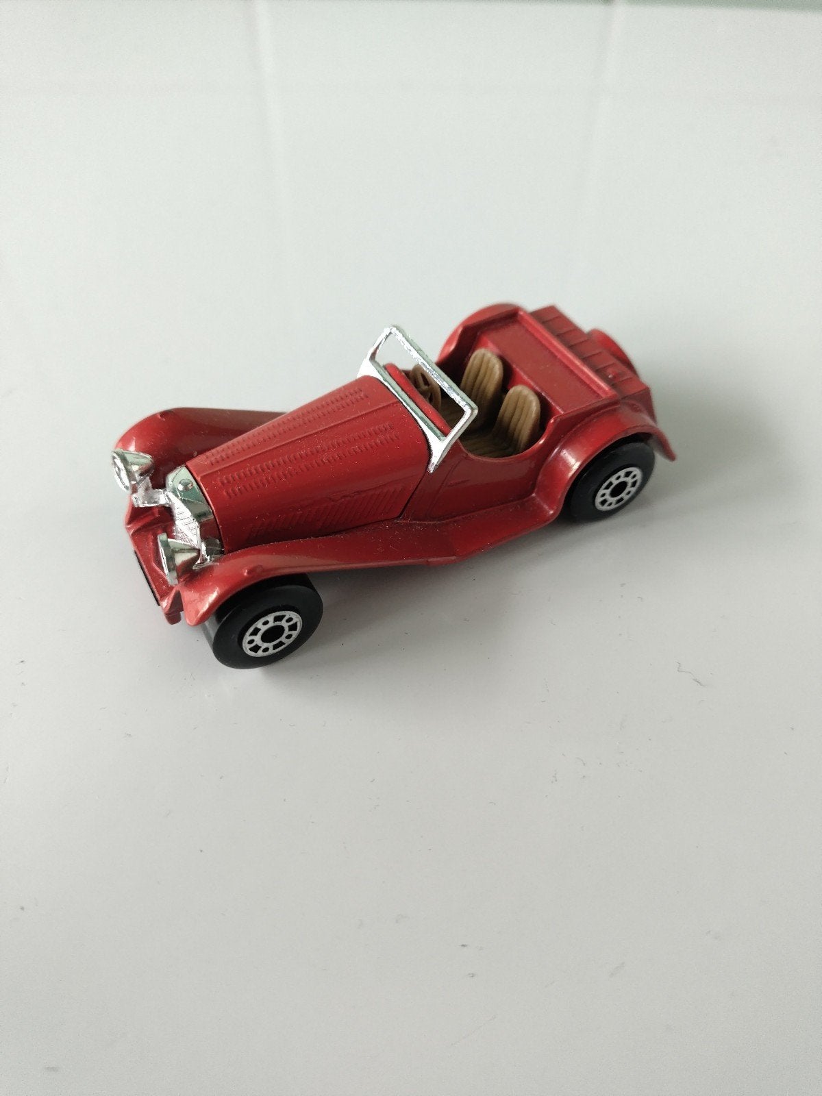 Vintage Matchbox SS 100 Jaguar AFHALING LEES BESCHRIJVING, Ophalen, Gebruikt, Auto, Matchbox