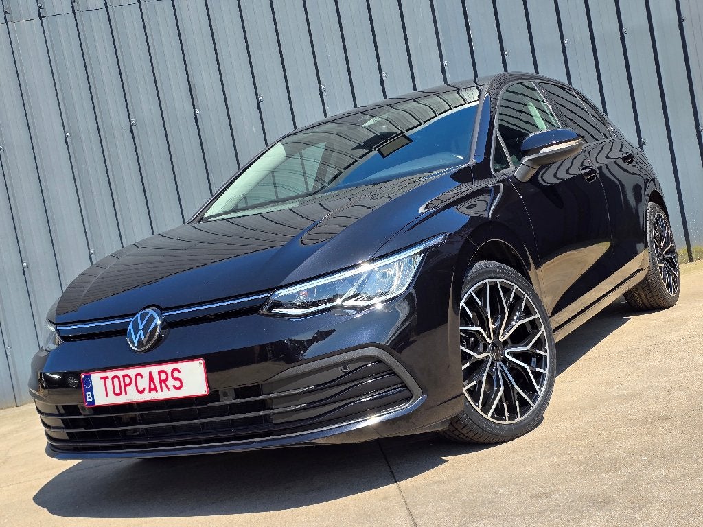 ✔VW GOLF 8 - 1.0TSI Life 2023 Euro6° 68 000 km❕, Auto's, Voorwielaandrijving, Zwart, Bedrijf, 5 deurs