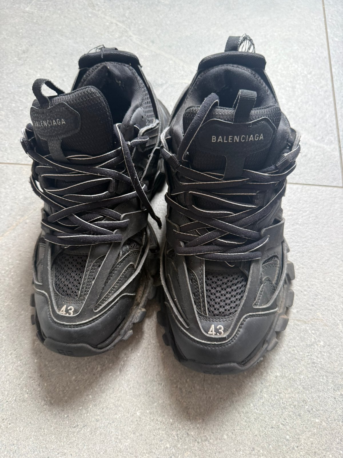 Balenciaga tracks maat 43, Kleding | Heren, Schoenen, Ophalen, Zwart, Zo goed als nieuw, Sneakers