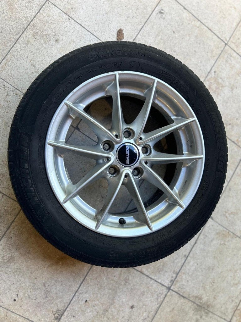 16" velg BMW 1 serie - dubbele 5-spaak, Ophalen, Gebruikt, Velg(en), 16 inch
