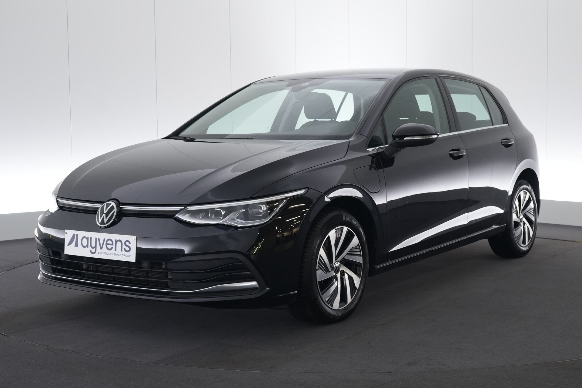 (2EBE262) VOLKSWAGEN GOLF VIII, Auto's, Gebruikt, Alcantara, Zwart, Plug-in hybride